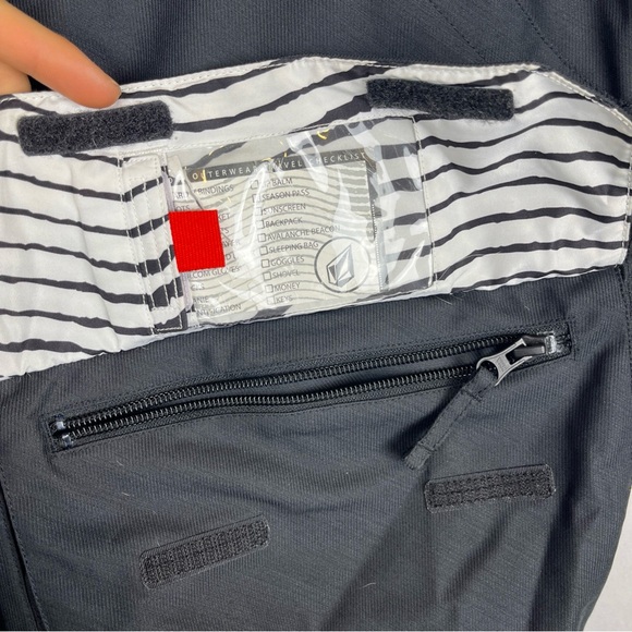 Volcom Gigi Ruf T.D.S Snowboard Pants Men’s XL Ergo Thermometer Black 15,000mm - Picture 3 of 16